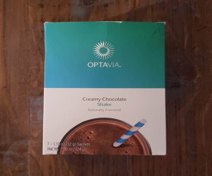 Optavia chocolate shake nutrition facts