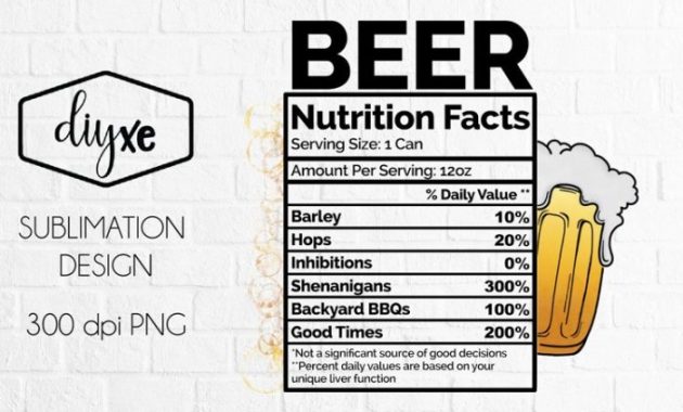 Ultra beer nutrition facts