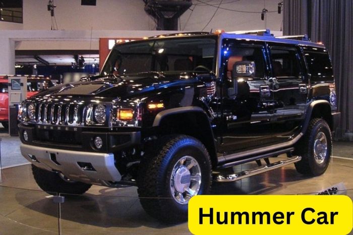 Hummer car price brand new