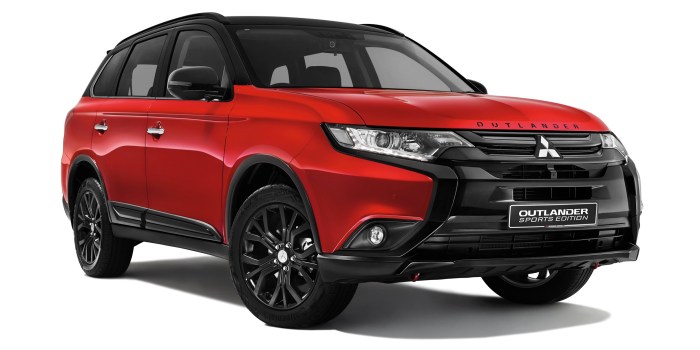 Mitsubishi outlander new car price