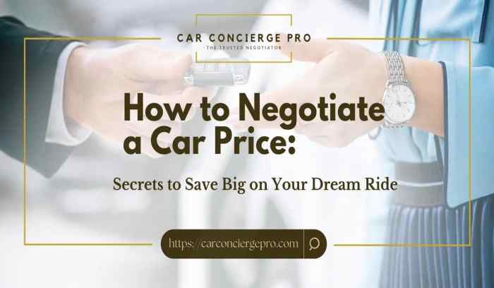 Negotiating sticker price on new car