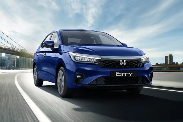 Honda city new car price