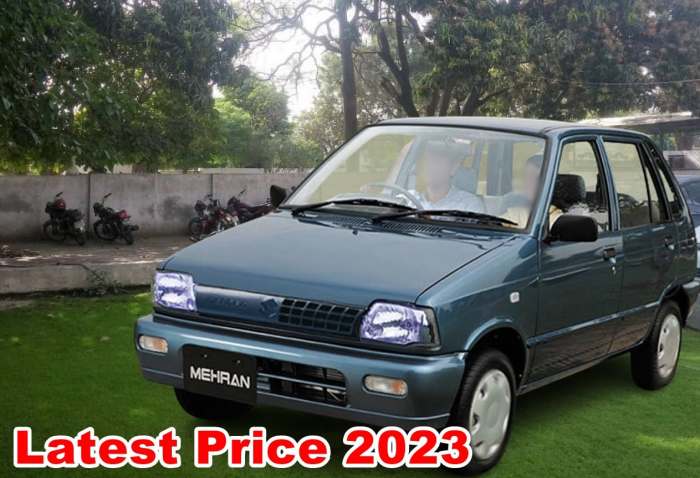 Mehran pakistan price car sale